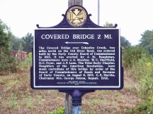 Coheelee Creek Bridge marker